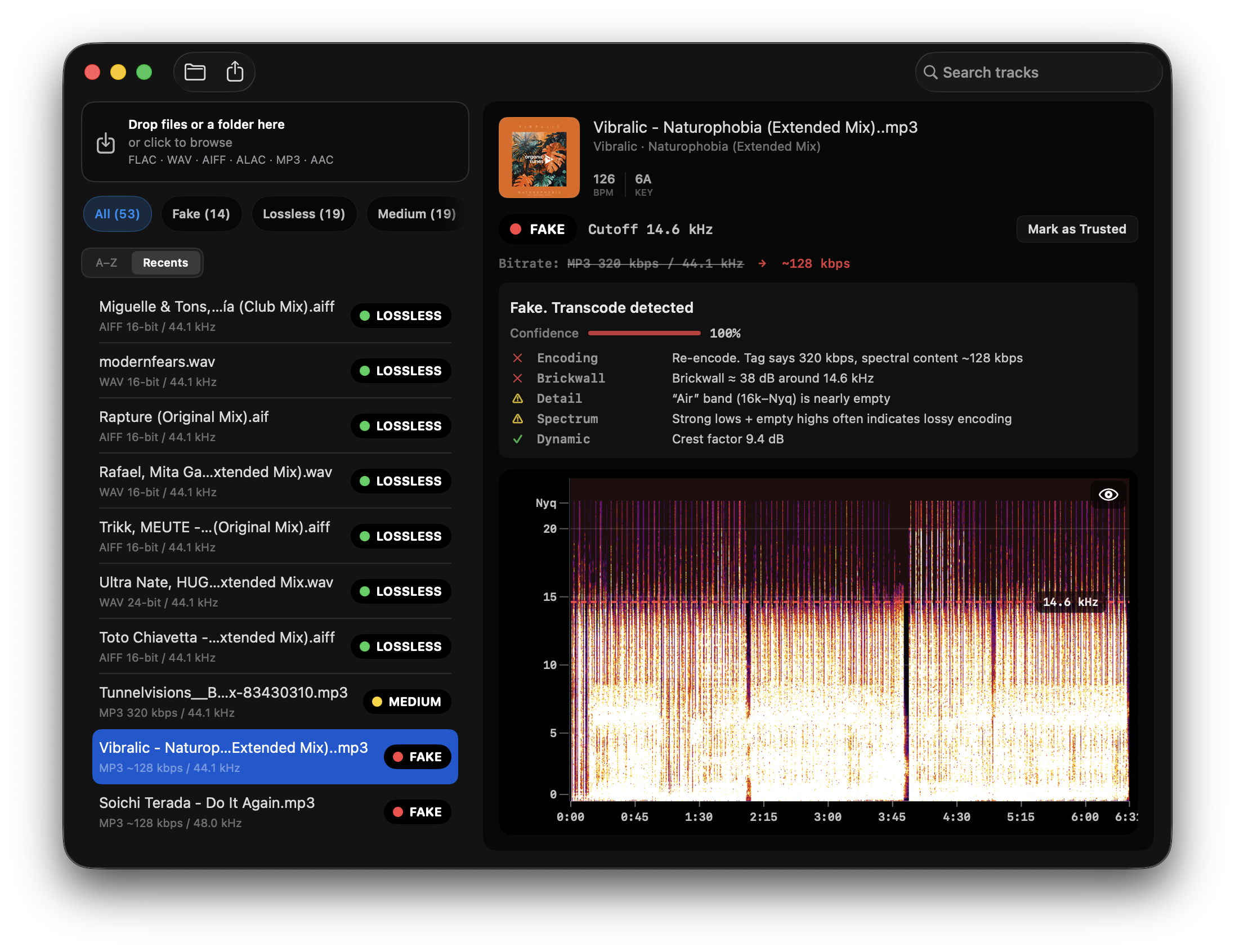 How to Detect Fake Lossless Audio Files on Mac