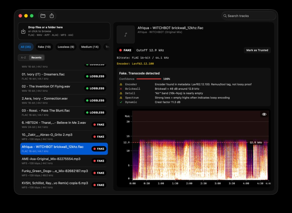 Vinyl Rip Roll-Off Is Not a Transcode