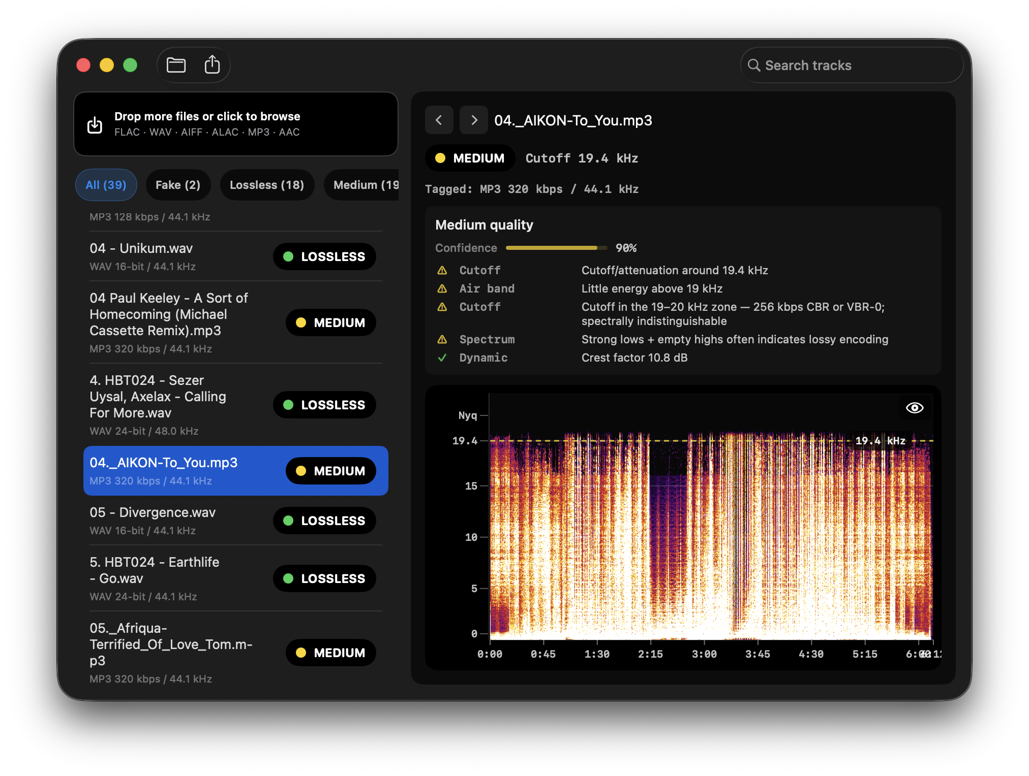 The Science Behind Fake Lossless Audio Detection